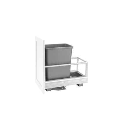 Rev-A-Shelf Aluminum, Silver, 12.13 in W, 19.5 in H, 22 in D, 22 in L, Silver 5149-15DM-117